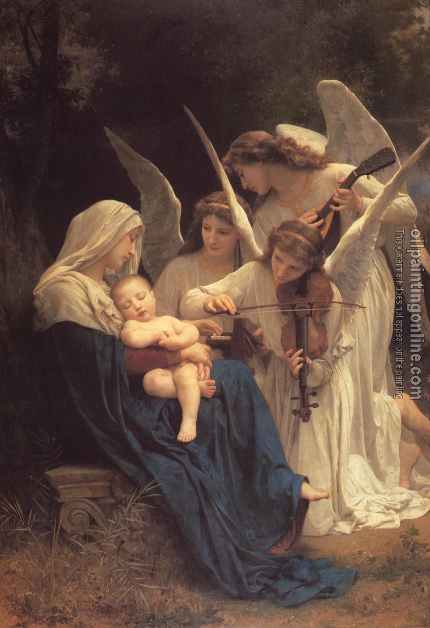 Bouguereau, William-Adolphe - Song of the Angels